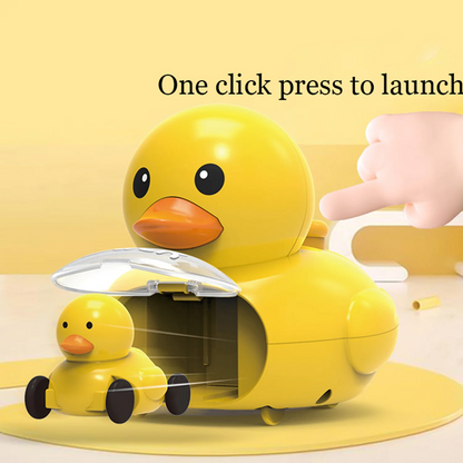 Little Yellow Duck Ejection Inertia Car