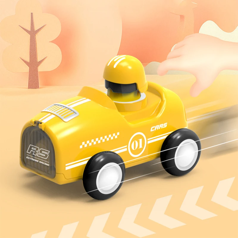 Cartoon Ejection Racing Interactive Toy