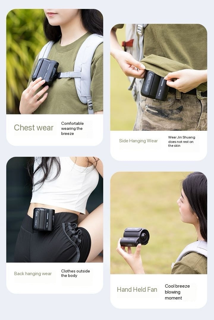 Portable Waist Clip Fan