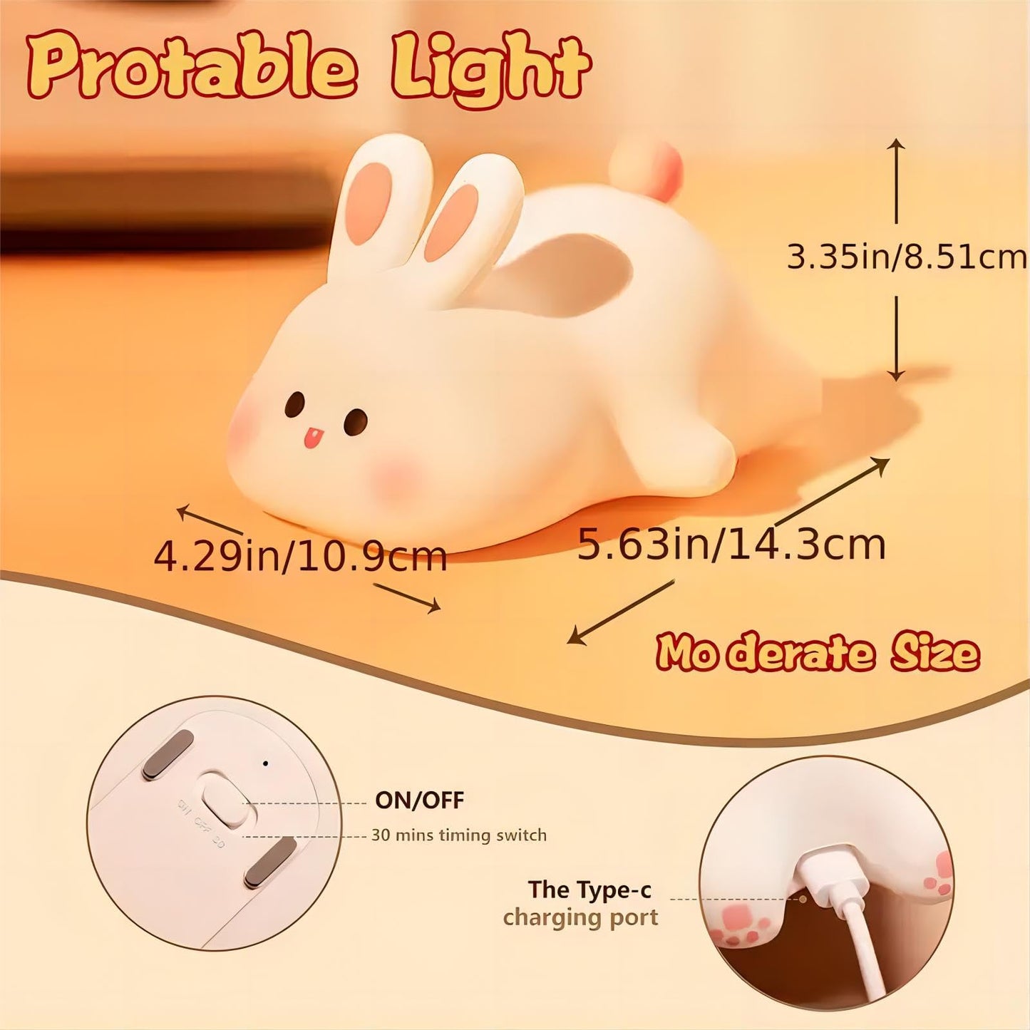 Rabbit Night Light