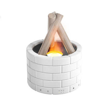 Campfire Flame Fire Humidifier, Bonfire Aromatherapy Essential Oil Diffuser